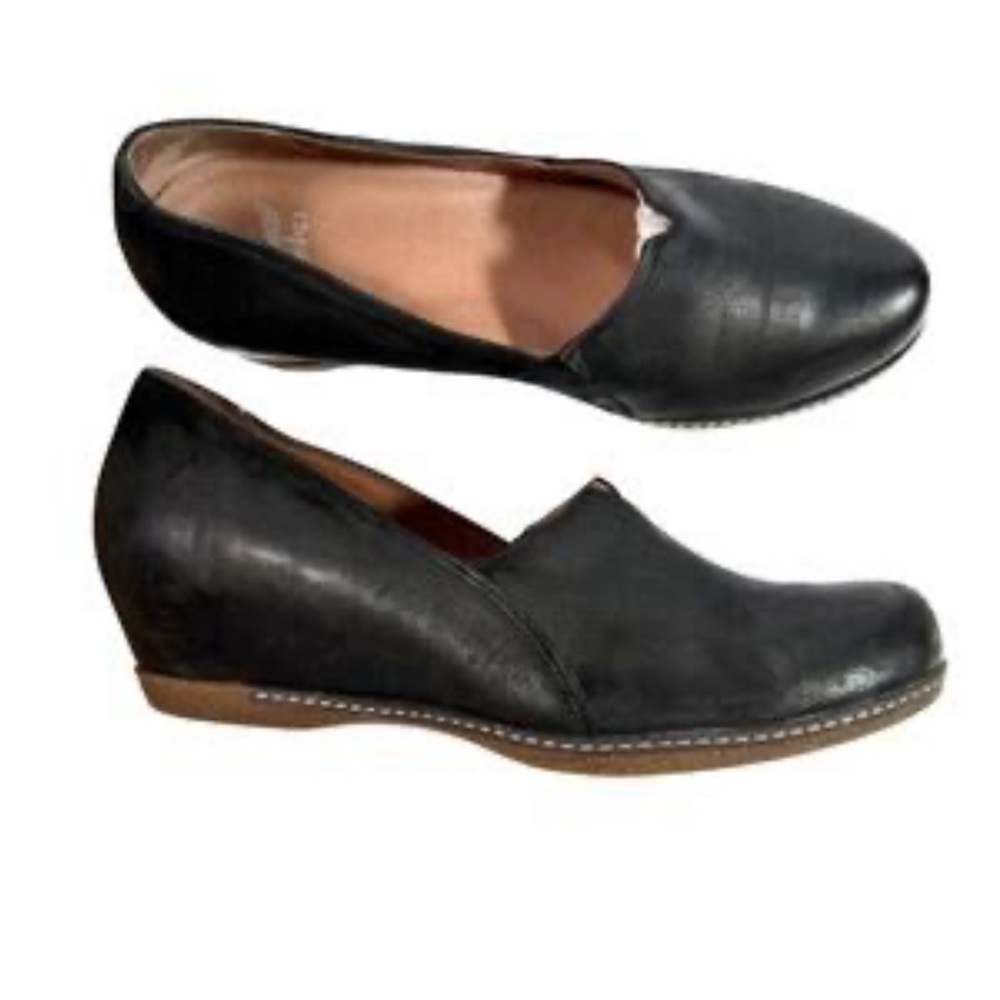 Dansko Liliana Genuine Leather Wedges, EUC - Picture 3 of 15